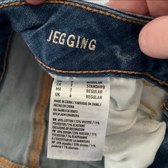 American Eagle distressed jeggings - Picture 5 of 5